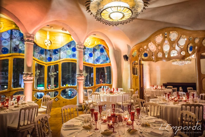 Evento corporativo celebrado en Casa Batlló en Barcelona.